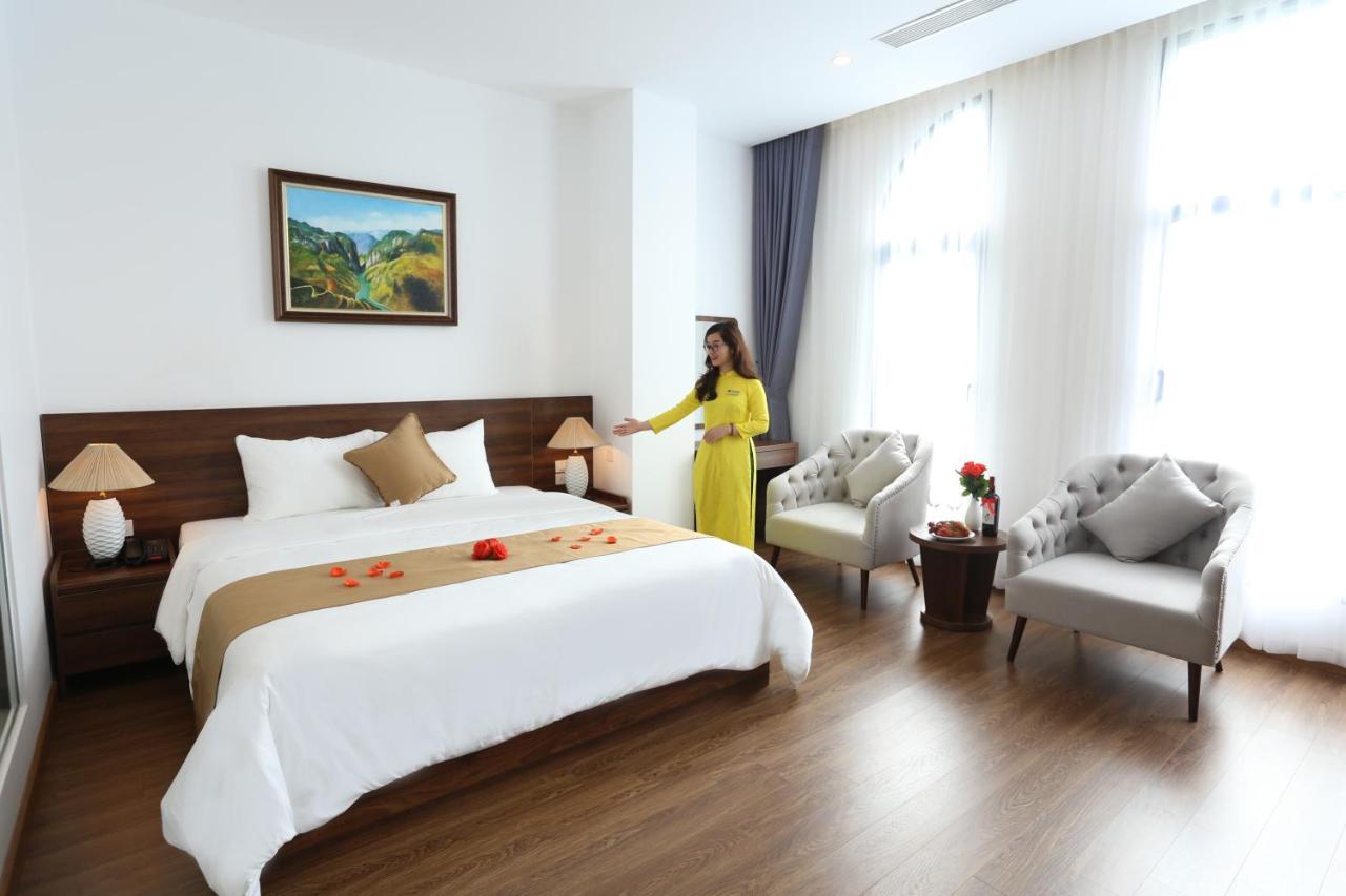 Silk River Hotel Ха Жианг Екстериор снимка