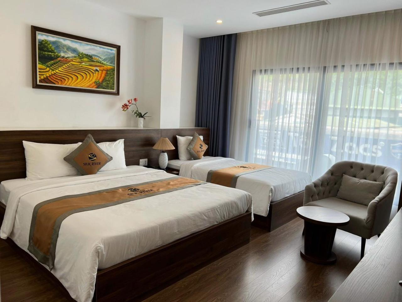 Silk River Hotel Ха Жианг Екстериор снимка